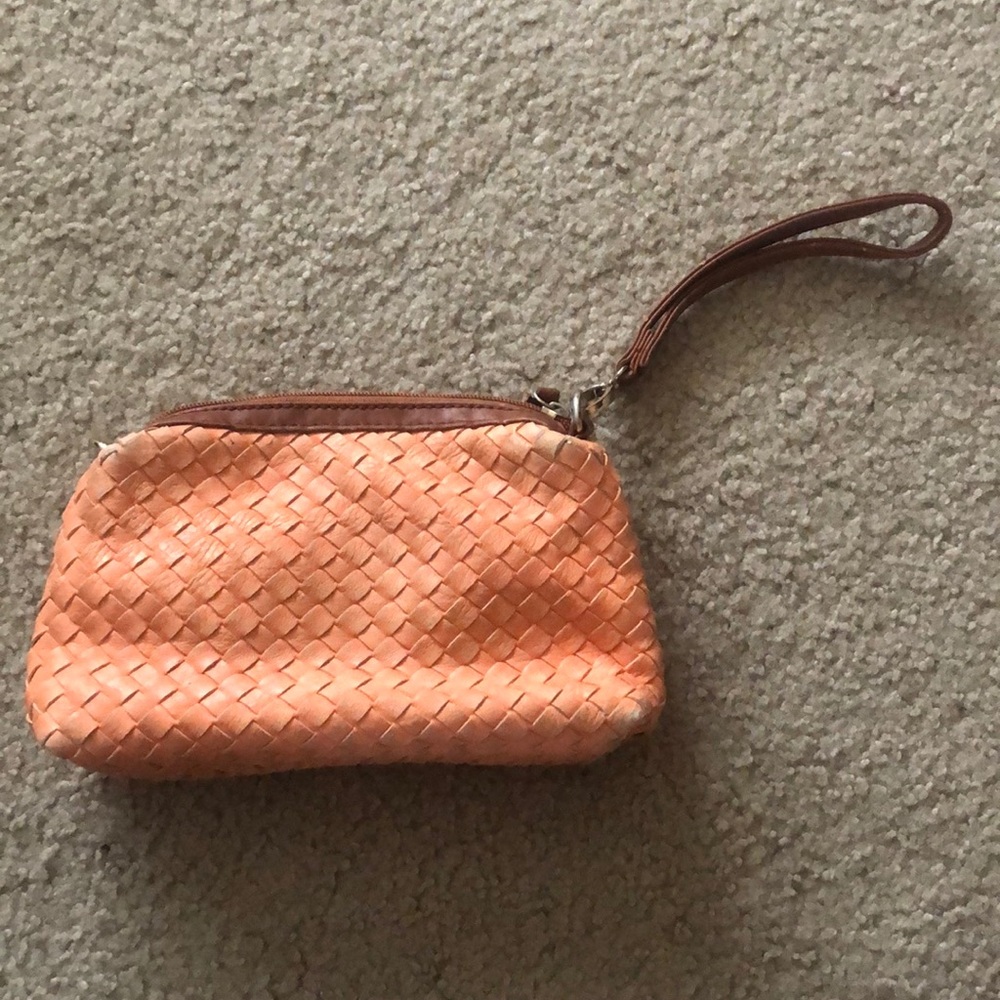 Street Level Orange wrist/clutch